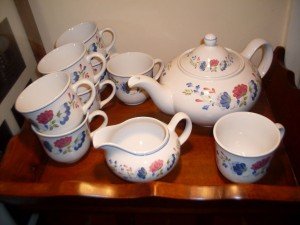 ceramic coffee set