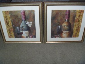 framed watercolour prints