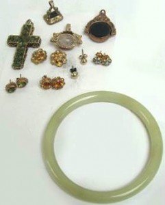 collection of jewellery