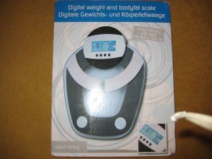 body fat scale set