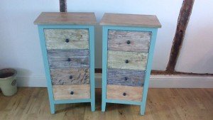 shabby chic side drawers,