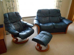 Ekornes sofa suite