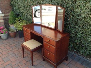 vintage stag vanity table