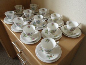 porcelain tea set