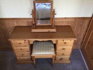 vintage dressing table