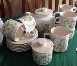 Hornsea tea set