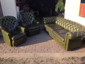 Chesterfield sofa suite