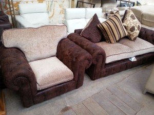 Chesterfield sofa suite