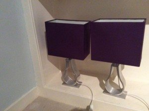 chrome table lamps