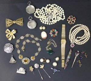 mostly costume jewellery