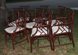 regency dining chairs