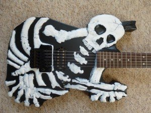 electric custom guitar