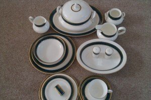 porcelain dinner/ tea service