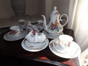 German porcelain tea set