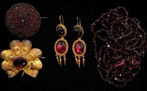 garnet jewellery