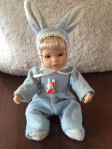 porcelain children's doll