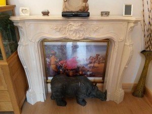 marble fire surround