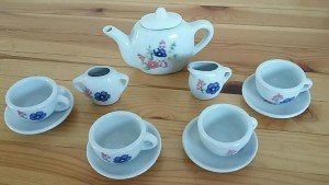 toy porcelain tea set,