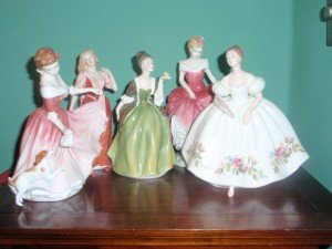 Royal Doulton dancing ladies