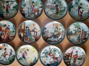 Jingdezhen porcelain plates