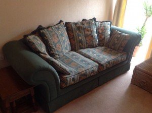 two seater sofa