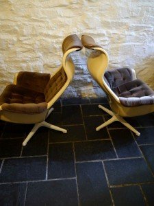 space age swivel chairs