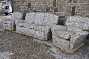 vintage sofa suite