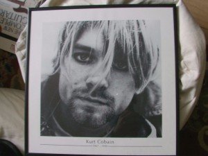 print of Kurt Cobain