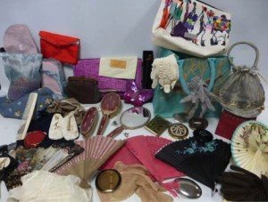 collection of vintage accessories