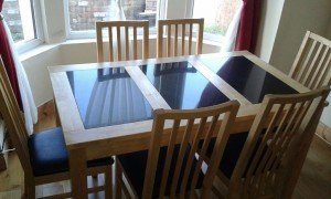 wood dining table