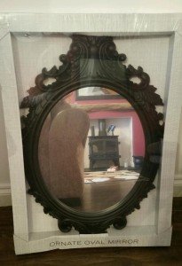 wooden mirror