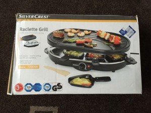 Silver Crest Raclette SRG grill