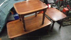 mahogany coffee table