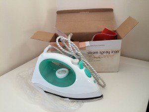 steam spray electric iron