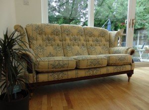 classic three seater sofa