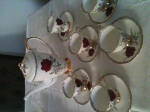 bone china tea set