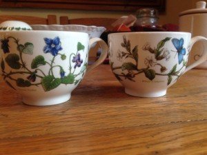 ceramic Port Meirion teacups