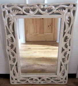 ornate wall mirror