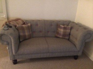 two seater Chesterfield sofa
