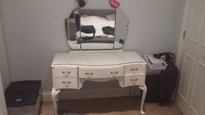 vintage dressing table