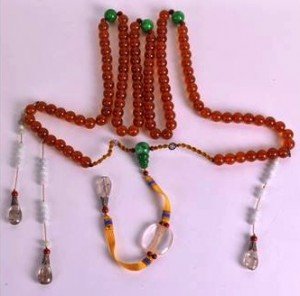 Jadeite necklace