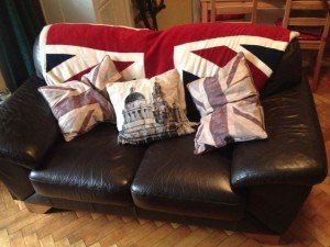 two seater sofa