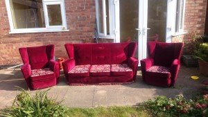 vintage sofa suite