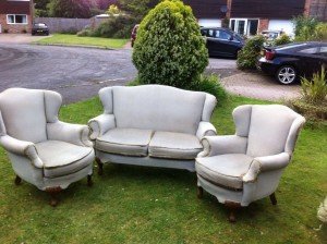 vintage sofa suite