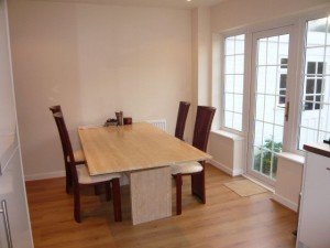 marble dining table