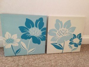 matching wall canvases
