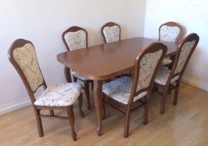 vintage dining table