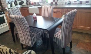 contemporary dining table