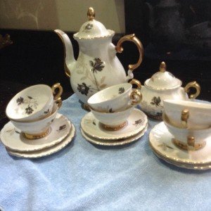 vintage tea service