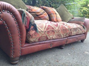 vintage sofa